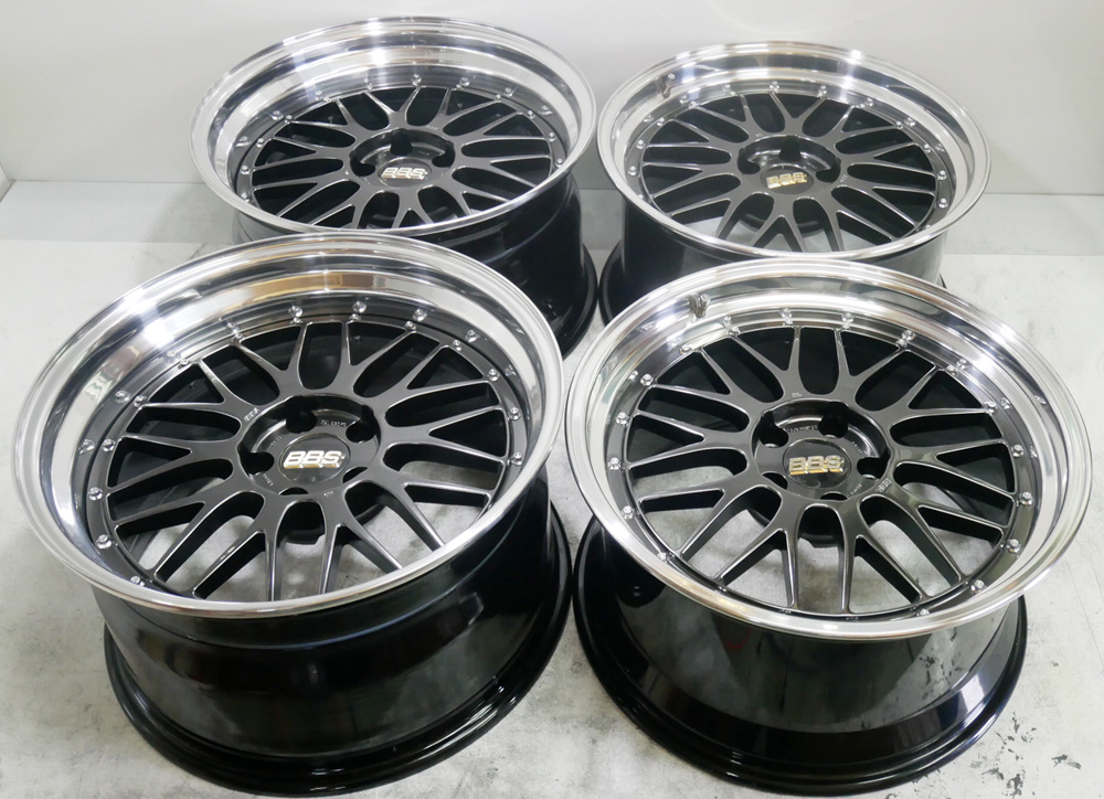 BBS-LM19インチ2Ps＆3Psハイパー塗装（黒中間色）DBK-P（DB-SLD ...